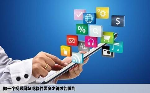 做一个视频网站或软件要多少钱才能做到