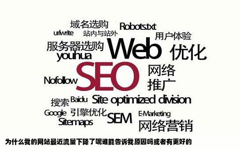 为什么我的网站最近流量下降了呢谁能告诉我原因吗或者有更好的