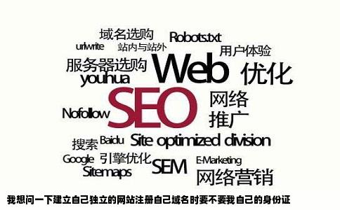 我想问一下建立自己独立的网站注册自己域名时要不要我自己的身份证