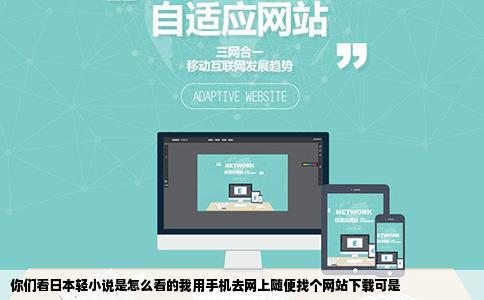 你们看日本轻小说是怎么看的我用手机去网上随便找个网站下载可是