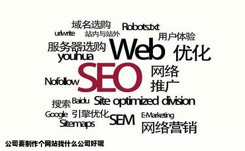 公司要制作个网站找什么公司好呢