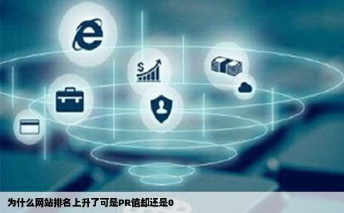 为什么网站排名上升了可是PR值却还是0