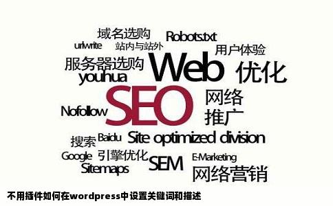 不用插件如何在wordpress中设置关键词和描述