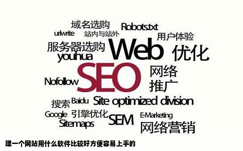 建一个网站用什么软件比较好方便容易上手的