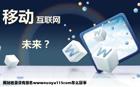 网站收录没有排名wwwnuoya115com怎么回事