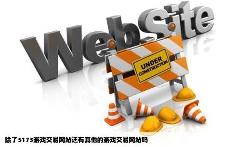 除了5173游戏交易网站还有其他的游戏交易网站吗