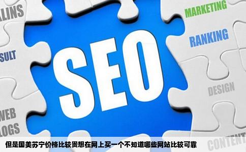 但是国美苏宁价格比较贵想在网上买一个不知道哪些网站比较可靠