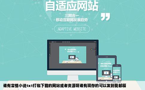 谁有言情小说txt打包下载的网站或者资源啊谁有现存的可以发到我邮箱