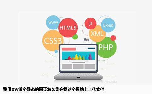 我用DW做个静态的网页怎么能在我这个网站上上传文件