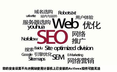 您的安全设置不允许网站使用计算机上已安装的Actlvex控件可能无法