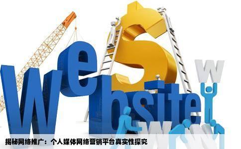 揭秘网络推广：个人媒体网络营销平台真实性探究