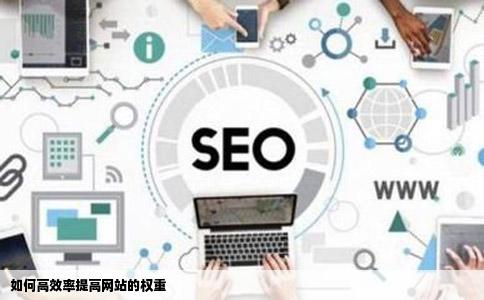 如何高效率提高网站的权重
