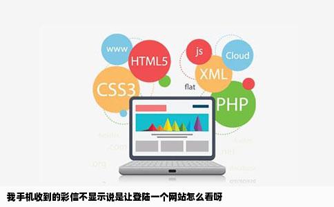 我手机收到的彩信不显示说是让登陆一个网站怎么看呀