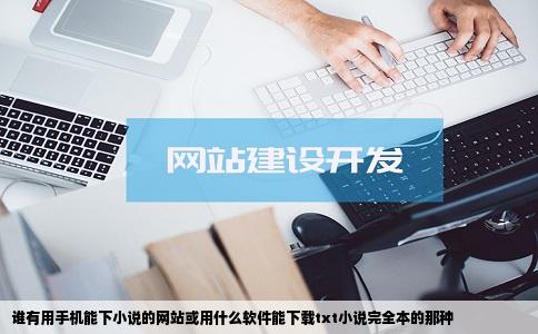 谁有用手机能下小说的网站或用什么软件能下载txt小说完全本的那种