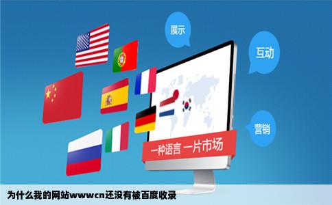 为什么我的网站wwwcn还没有被百度收录