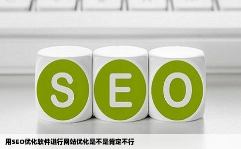 用SEO优化软件进行网站优化是不是肯定不行