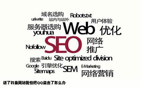 进了钓鱼网站我怕把QQ盗去了怎么办