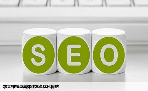求大神指点具体该怎么优化网站
