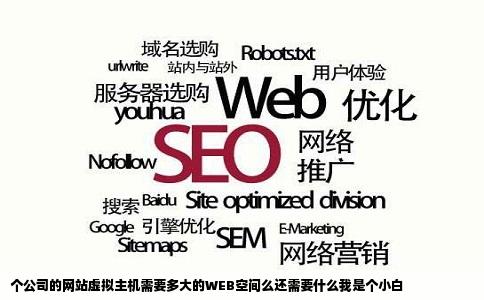 个公司的网站虚拟主机需要多大的WEB空间么还需要什么我是个小白