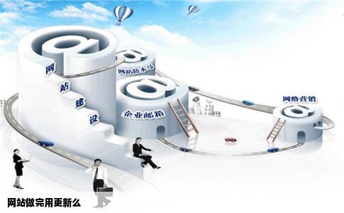 网站做完用更新么