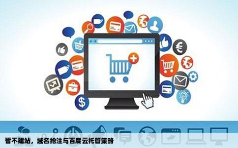 暂不建站，域名抢注与百度云托管策略