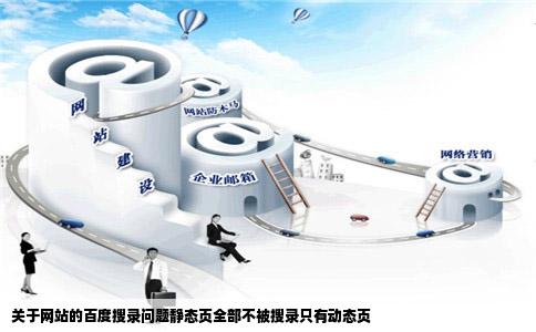 关于网站的百度搜录问题静态页全部不被搜录只有动态页