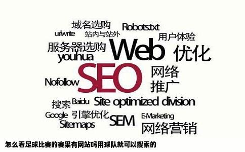 怎么看足球比赛的赛果有网站吗用球队就可以搜索的