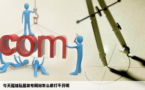 今天魔域私服发布网站怎么都打不开呢