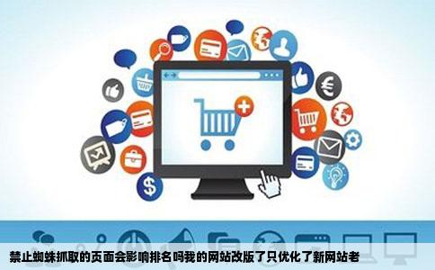 禁止蜘蛛抓取的页面会影响排名吗我的网站改版了只优化了新网站老