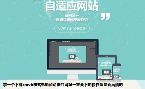 求一个下载rmvb格式电影和动漫的网站一定要下的快在就是要高清的