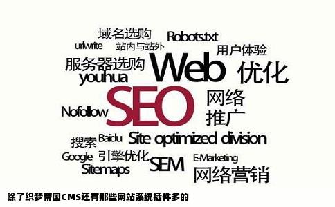 除了织梦帝国CMS还有那些网站系统插件多的