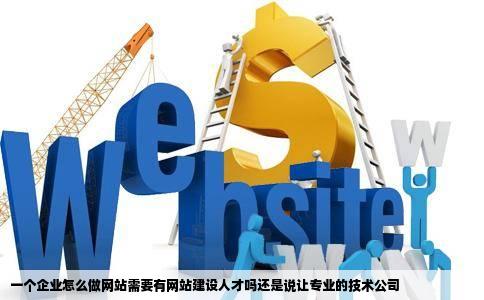 一个企业怎么做网站需要有网站建设人才吗还是说让专业的技术公司