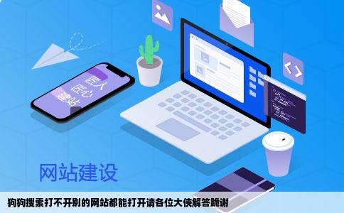 狗狗搜索打不开别的网站都能打开请各位大侠解答跪谢