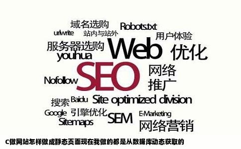 C做网站怎样做成静态页面现在我做的都是从数据库动态获取的