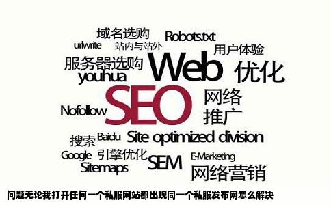 问题无论我打开任何一个私服网站都出现同一个私服发布网怎么解决