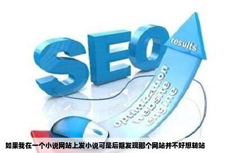 如果我在一个小说网站上发小说可是后期发现那个网站并不好想转站