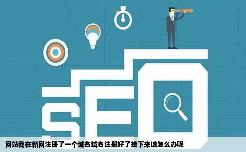 网站我在新网注册了一个域名域名注册好了接下来该怎么办呢