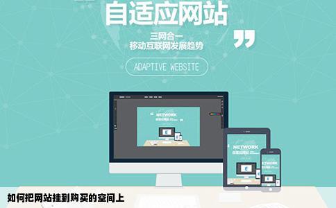如何把网站挂到购买的空间上