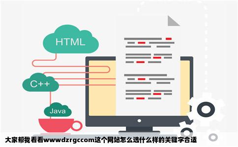 大家帮我看看wwwdzrgccom这个网站怎么选什么样的关键字合适
