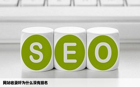 网站收录好为什么没有排名