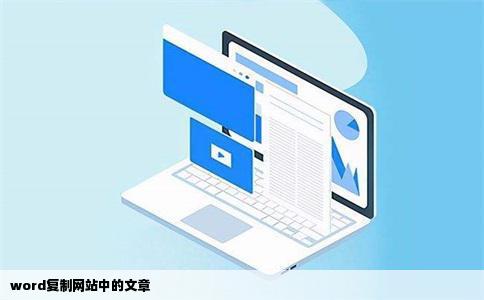 word复制网站中的文章