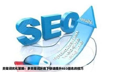 关键词优化策略：多关键词环境下快速提升SEO排名的技巧
