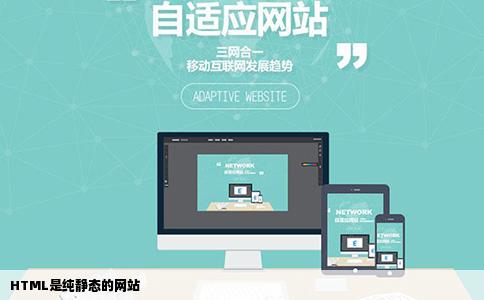 HTML是纯静态的网站
