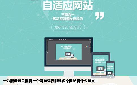 一台服务器只能有一个网站运行那建多个网站有什么意义