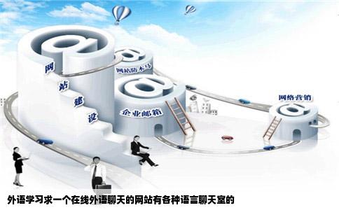 外语学习求一个在线外语聊天的网站有各种语言聊天室的