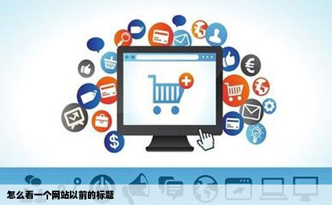 怎么看一个网站以前的标题