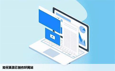 如何更改已制作好网站