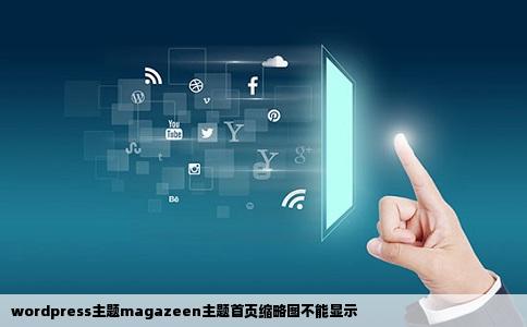 wordpress主题magazeen主题首页缩略图不能显示