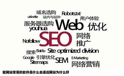 做网站常用的软件是什么自适应网站为什么好