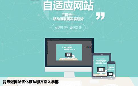 我想做网站优化该从哪方面入手那